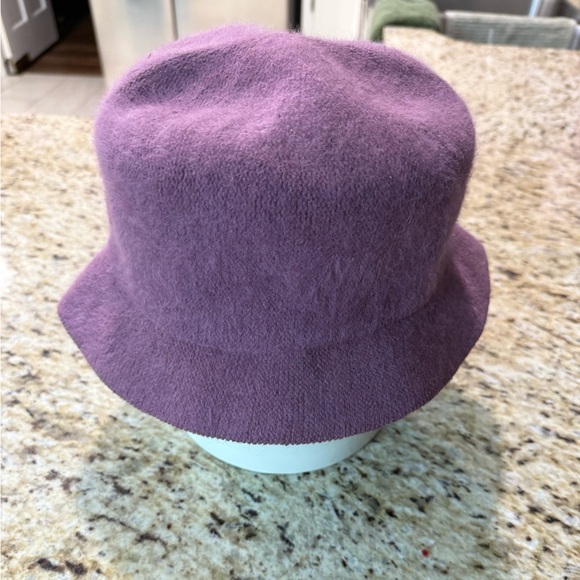Vintage 1970s Purple Angora Slouchy Bucket Hat - Picture 2 of 9